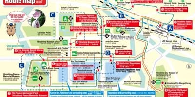 Мапа на јавор јамка хирошима